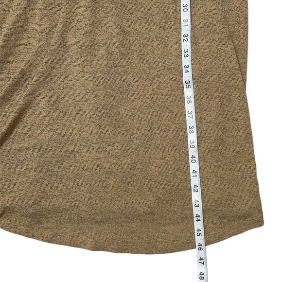 ❌SOLD❌ Soft Surroundings Dress Sz Tall Medium 10-12 Tan Sleeveless Kerry Knit - Picture 8 of 10